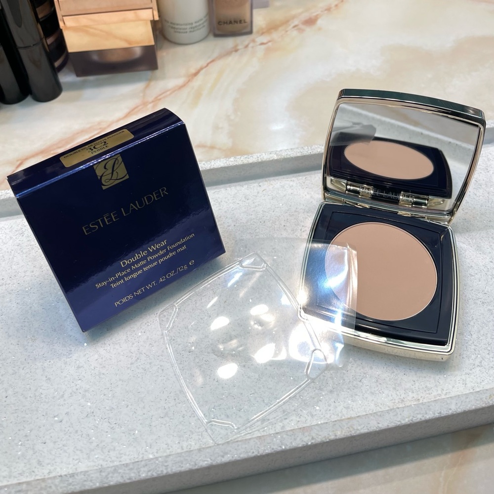 Estēe Lauder ~ 3C2 PEBBLE’ Double Wear Stay-in-Place Matte Powder Foundation NIB - Picture 16 of 16